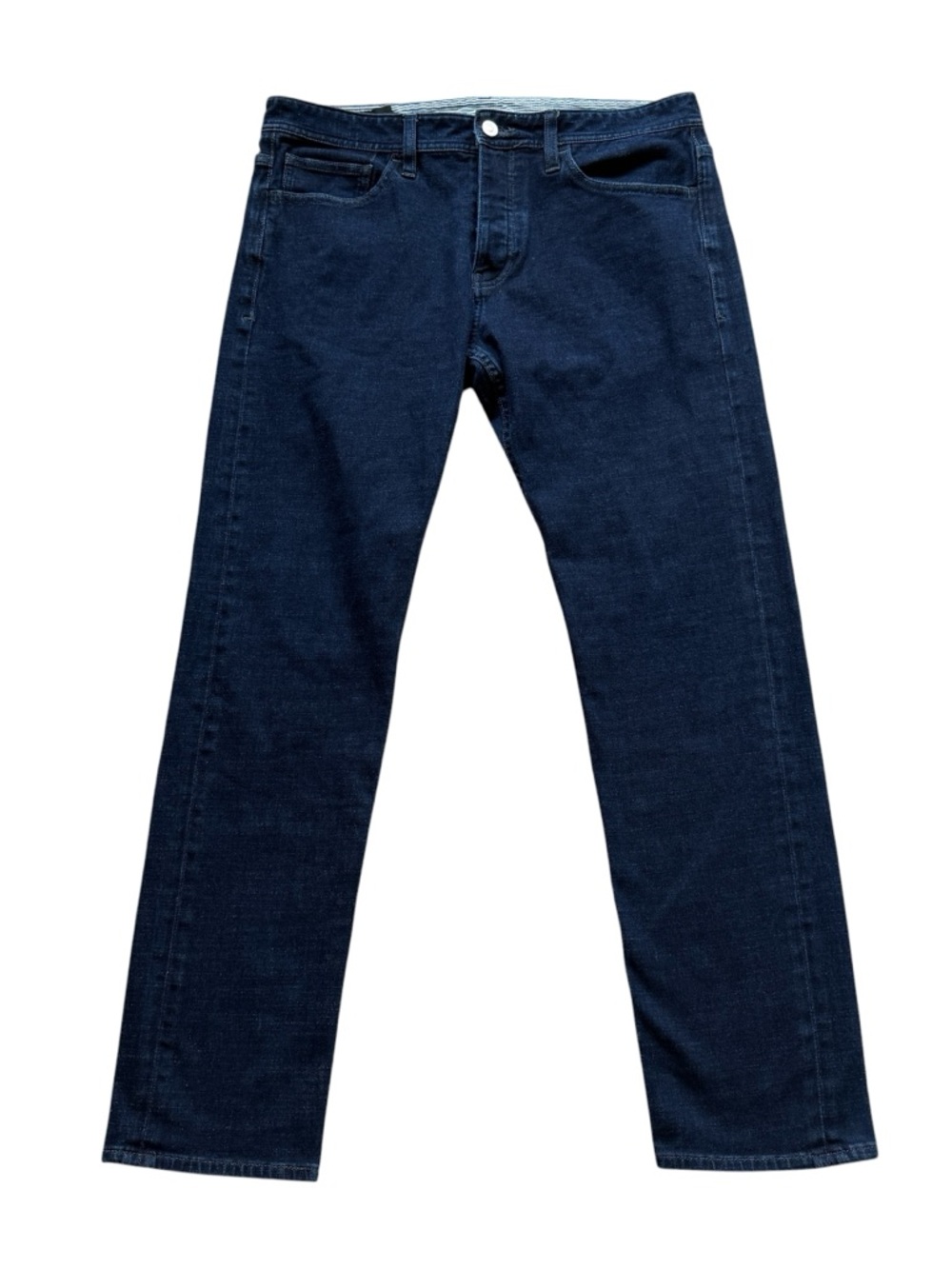 AX Armani Exchange Dark Wash Jeans 34R Straight Leg Designer Denim Classic Fit